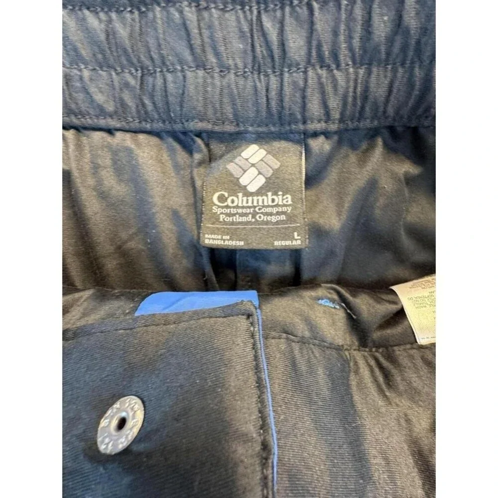 Columbia Mens Winter Trainer Large Blue Omni-Shade Retro 90's Pants
